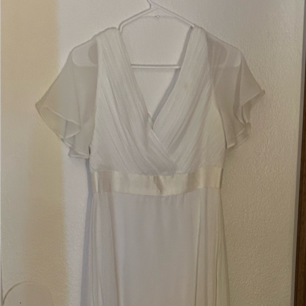 White dress